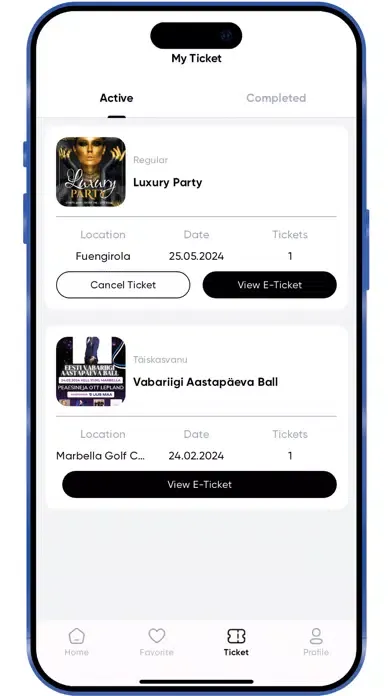 HolaEvents - Events Near You iPad  スクリーンショット