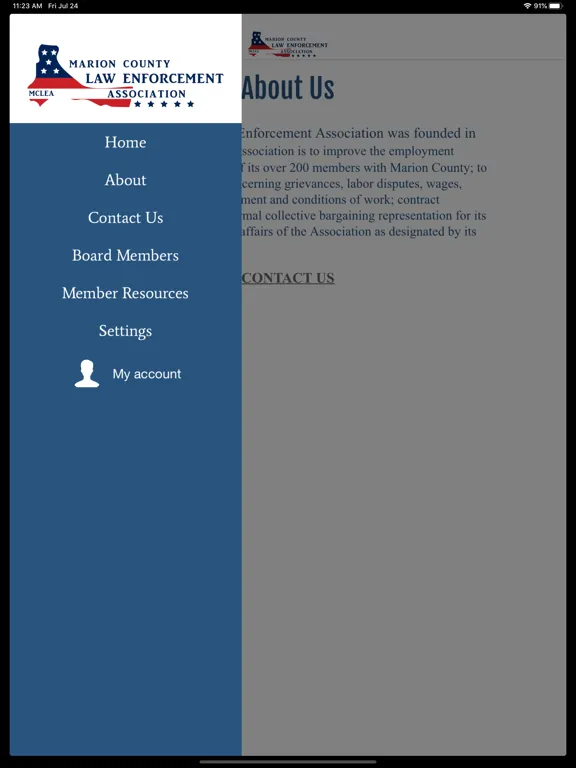 MCLEA iPad 应用截图