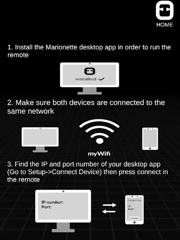 Marionette Remote iPad 應用截圖