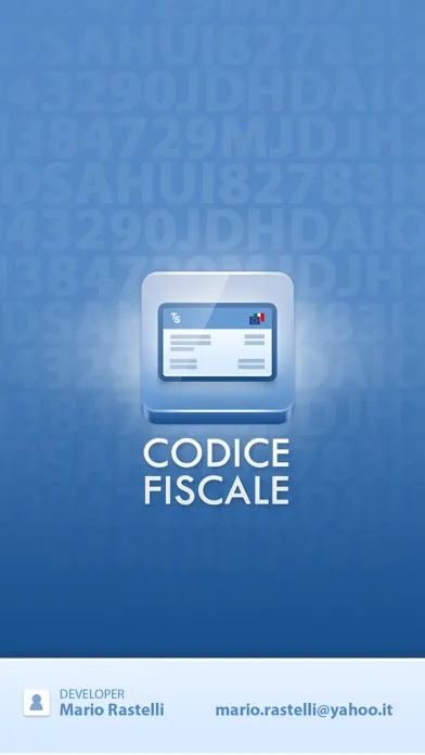 Captures d'écran de Codice Fiscale Italia