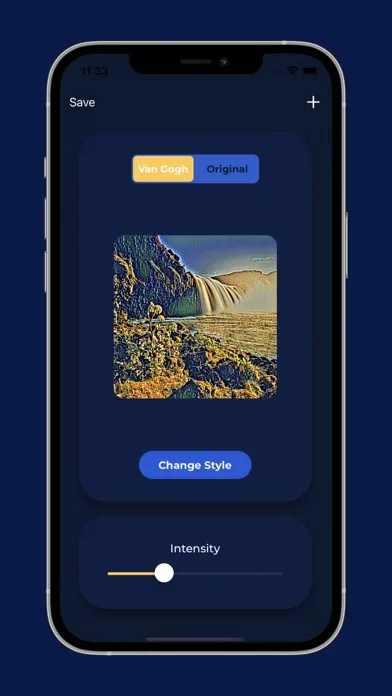 Capturas de tela do Van Gogh Filter Cam
