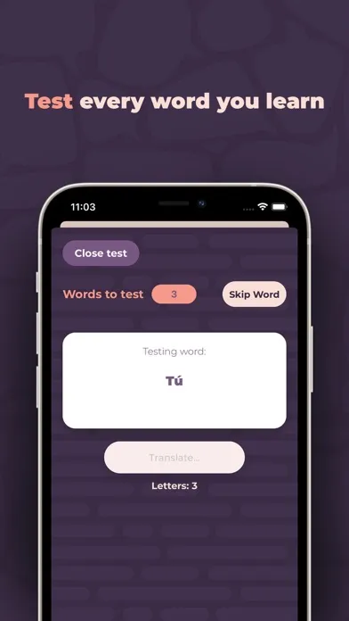 Capturas de pantalla de Wordman - Learn 1000 Words