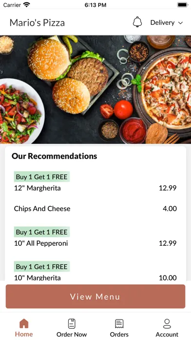 Скриншоты Marios Pizza.