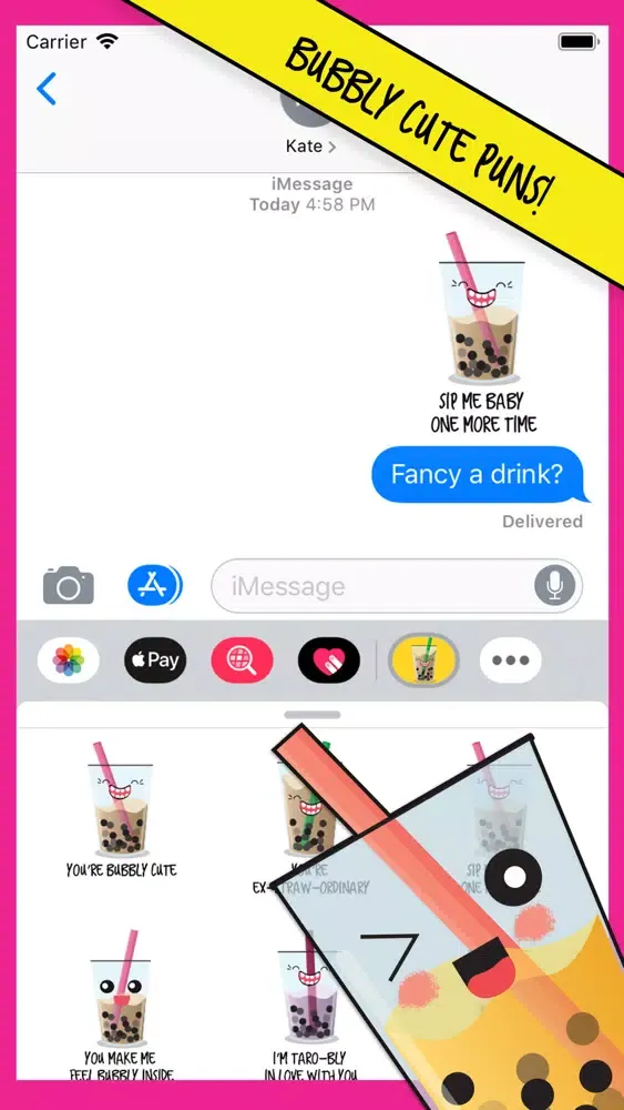 In Good Pun Bubble Tea سکرین شاٹس