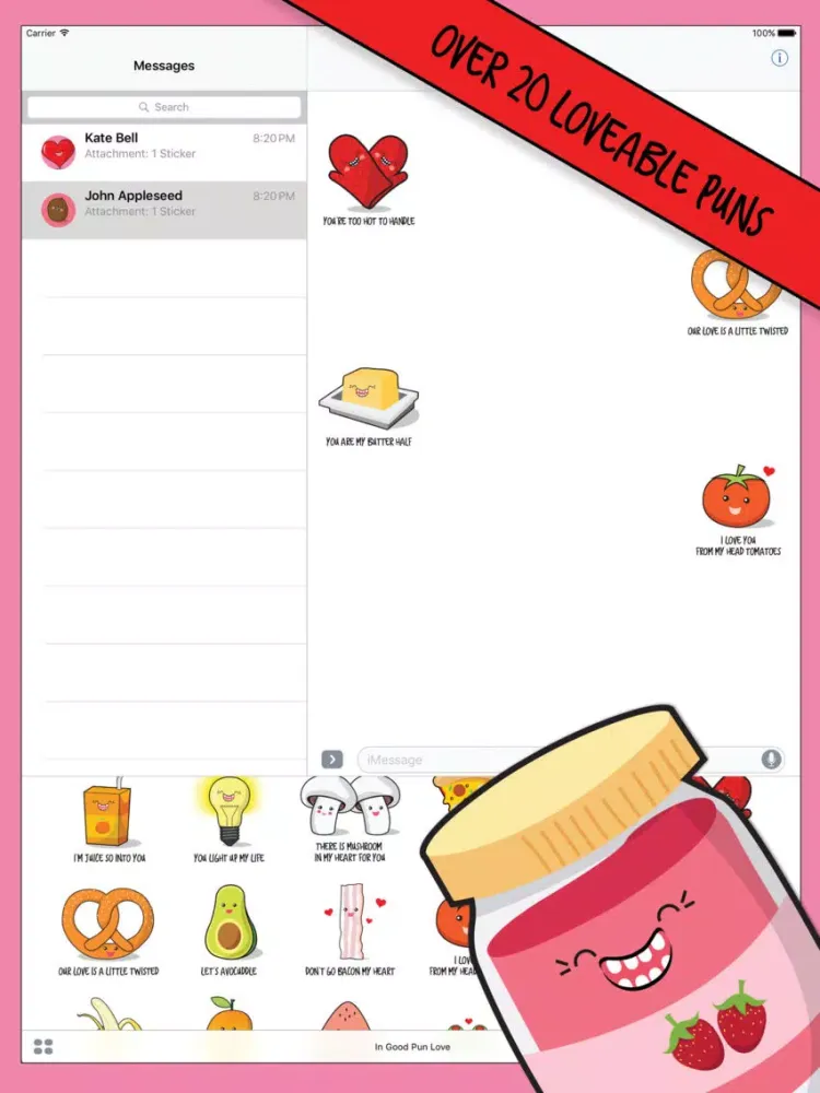 تصاویر In Good Pun Love iPad 