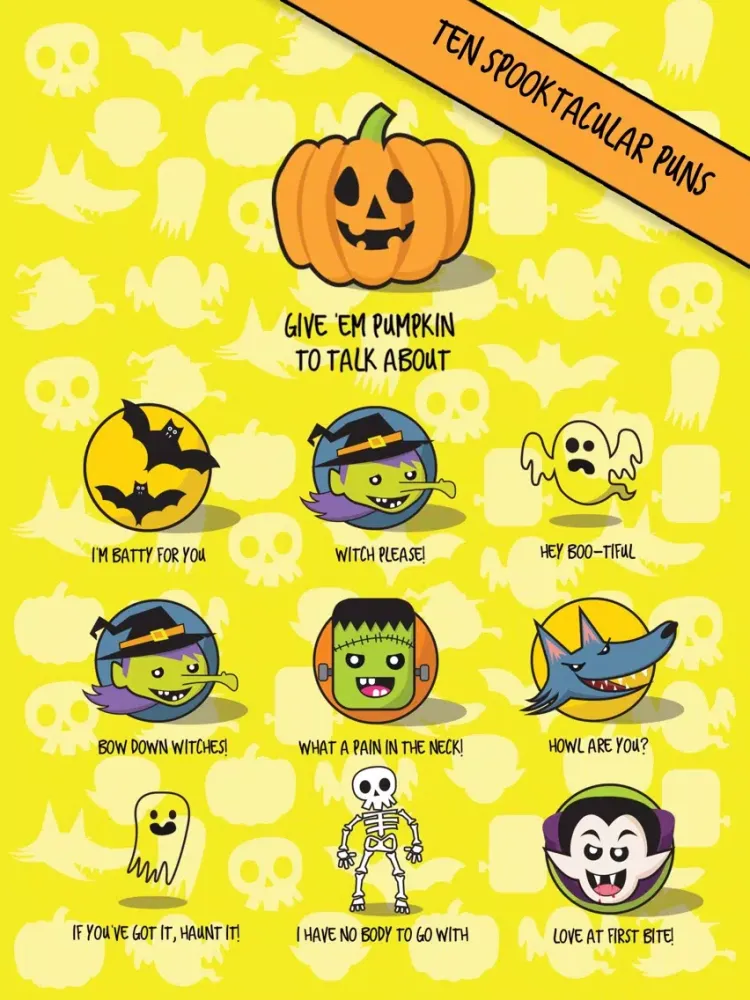 In Good Pun Halloween iPad  Screenshots