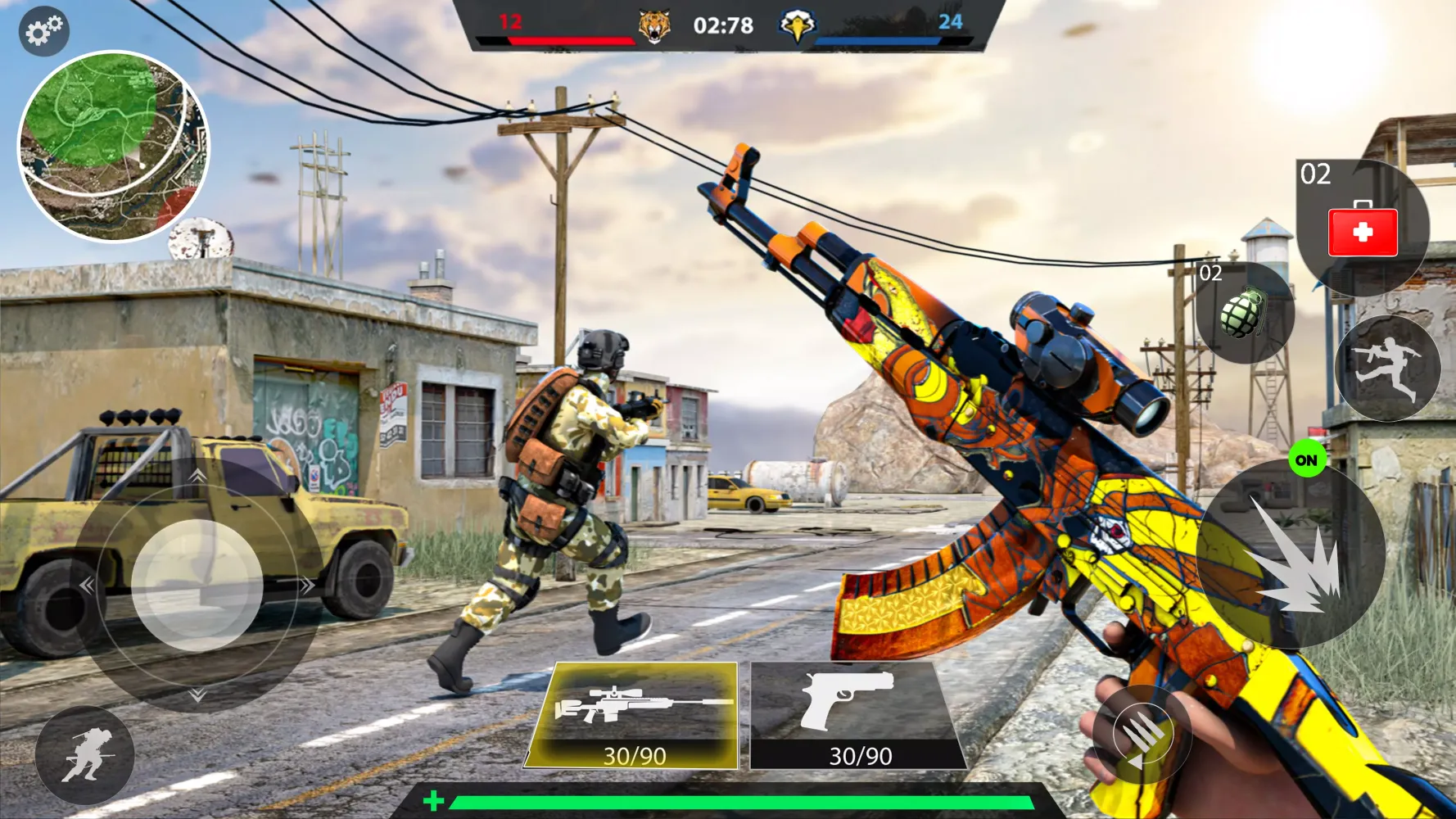 Tangkapan skrin FPS Shooting Games - Gun Games