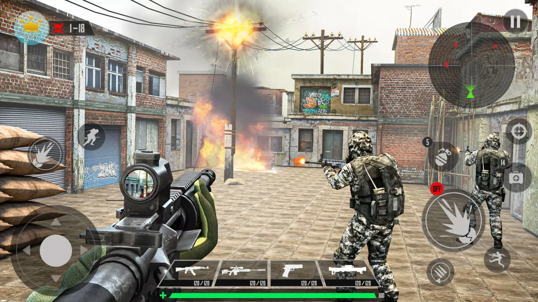 Tangkapan skrin FPS Shooting Games - Gun Games
