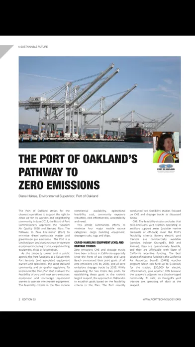 Tangkapan skrin Port Tech Journal