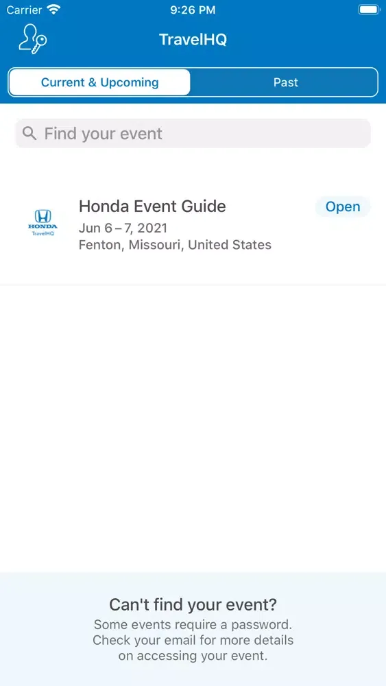 Honda TravelHQ Screenshots