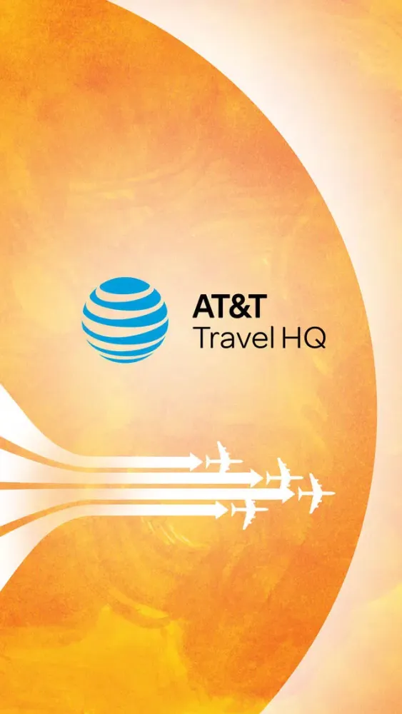 Tangkapan skrin AT&T TravelHQ