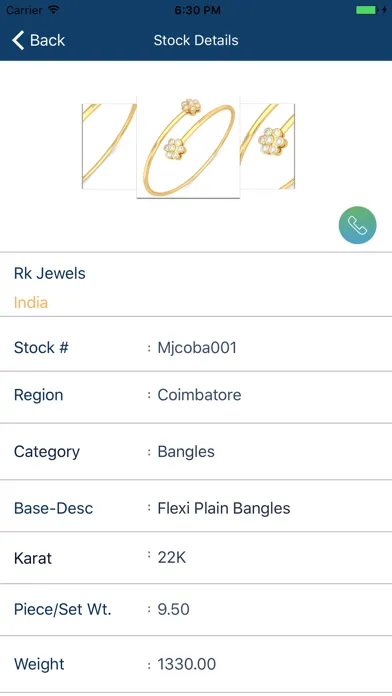 Captures d'écran de JewelsXchange