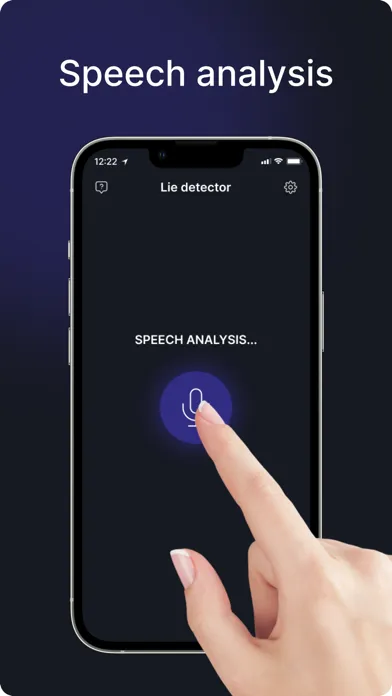 Capturas de tela do Lie Detector-Polygraph Scanner