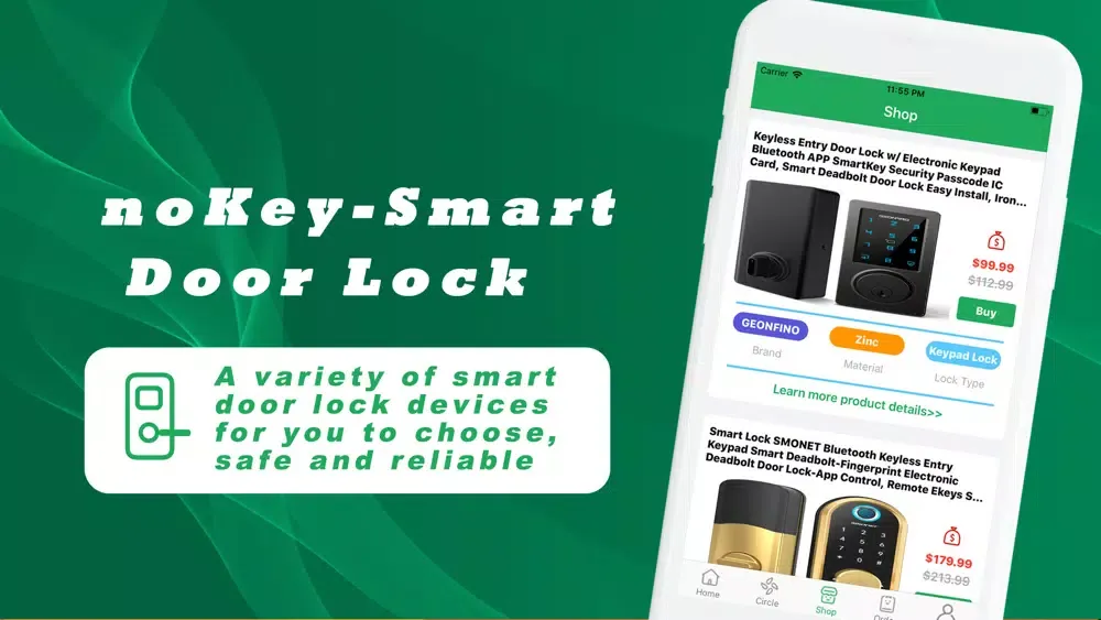 noKey-Smart Door Lock スクリーンショット