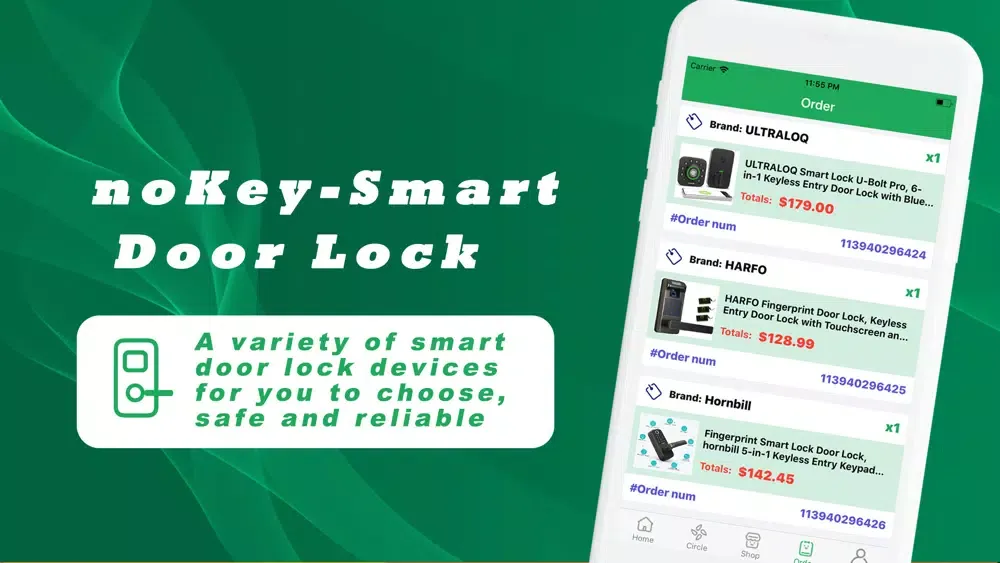 noKey-Smart Door Lock スクリーンショット