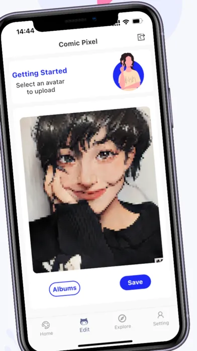 تصاویر Pixel Avatar- AI Drawing Maker