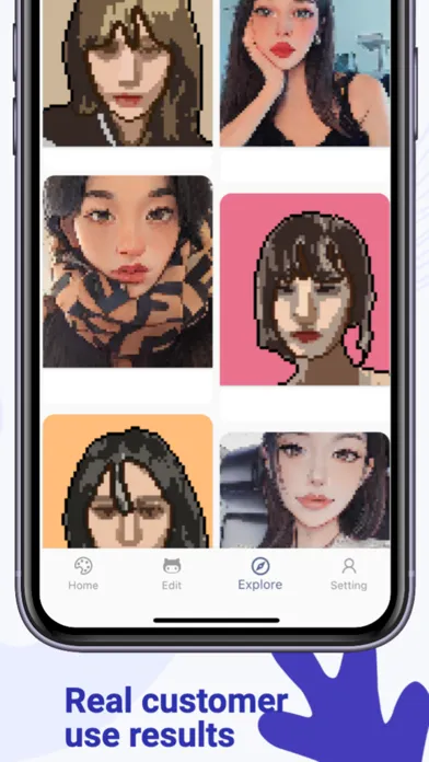 تصاویر Pixel Avatar- AI Drawing Maker