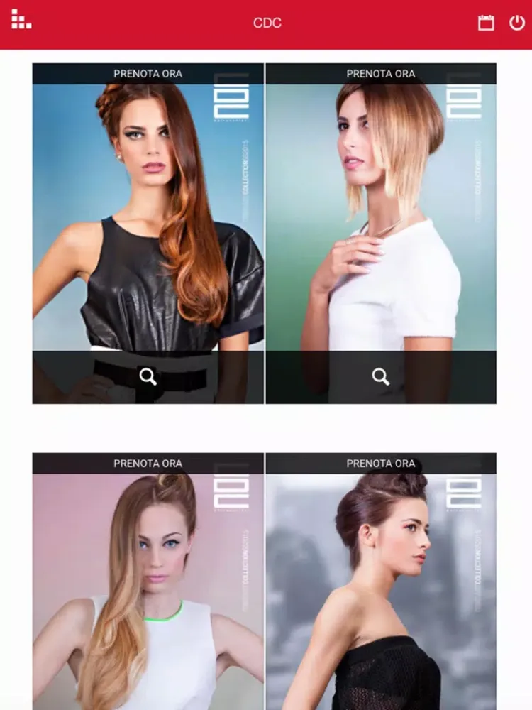 Tangkapan skrin HairPassion Salvatore Franzese iPad 