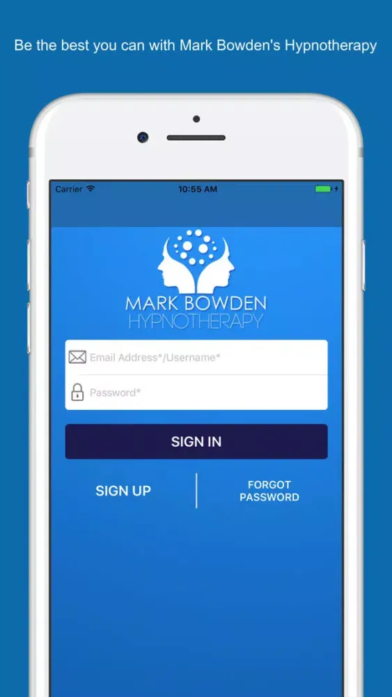 Captures d'écran de Mark Bowden Hypnosis Downloads