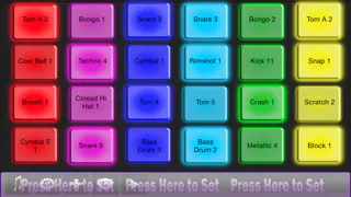 Capturas de tela do Drum Pad Pandemonium HD