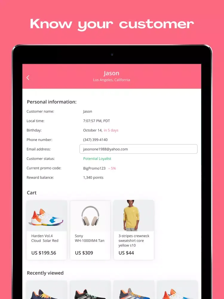 Markeaze - eCommerce LiveChat iPad 应用截图