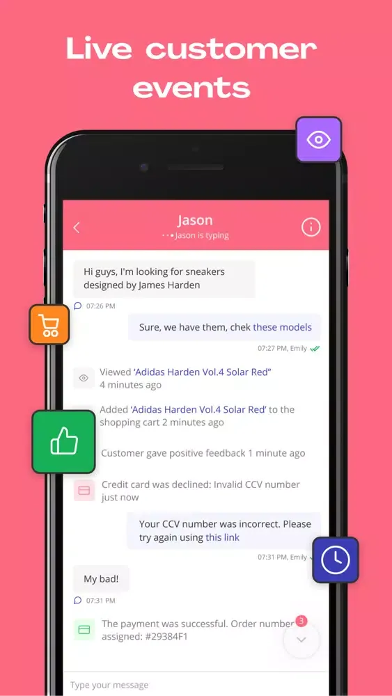 Markeaze - eCommerce LiveChat应用截图