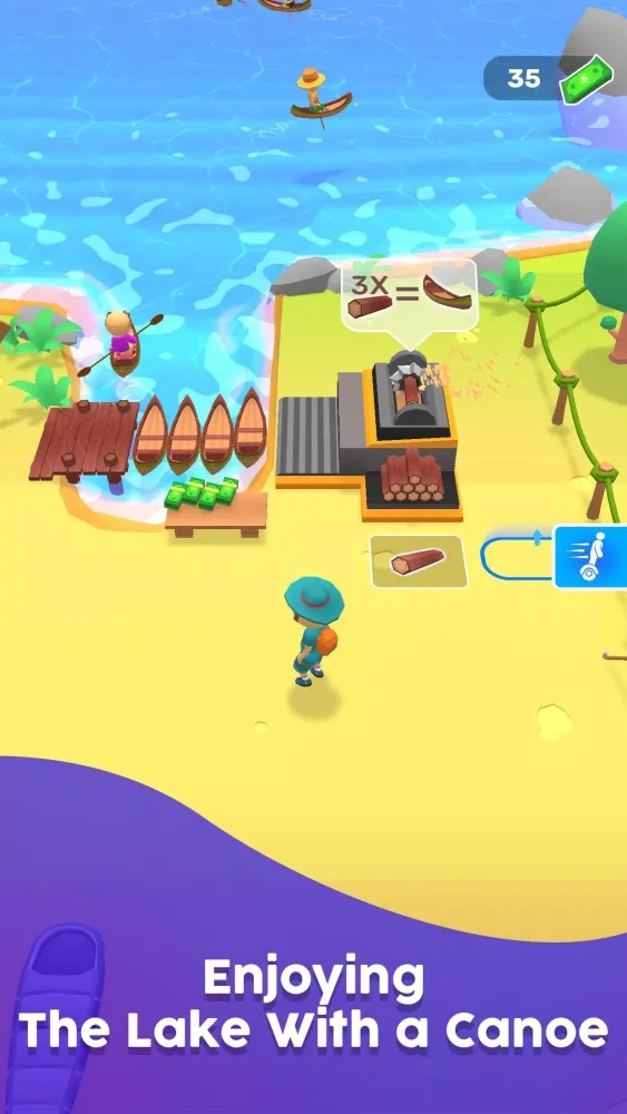Captures d'écran de Camping Land