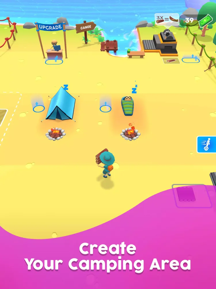 Captures d'écran de Camping Land
