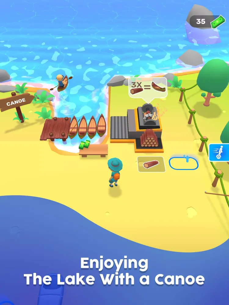 Captures d'écran de Camping Land
