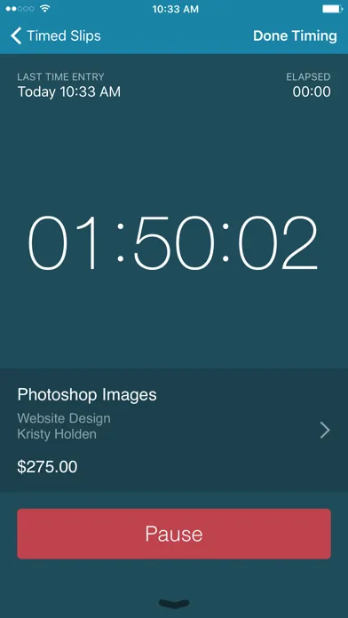 Billings Pro - Time & Invoice應用截圖