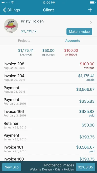 Billings Pro - Time & Invoice應用截圖