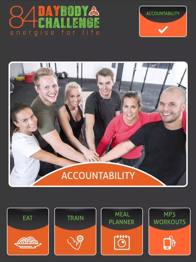 Ảnh chụp màn hình của 84 Day Body Challenge iPad 