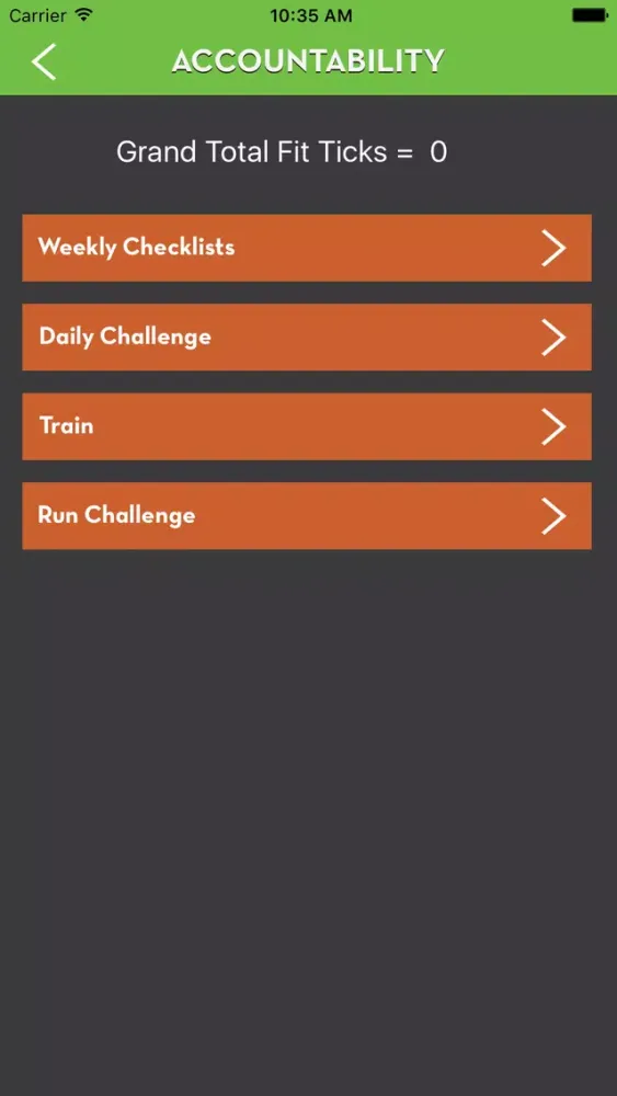 Ảnh chụp màn hình của 84 Day Body Challenge