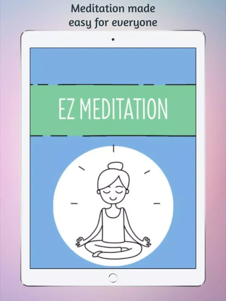 EZ Meditation for Beginners iPad  Ekran Görüntüleri