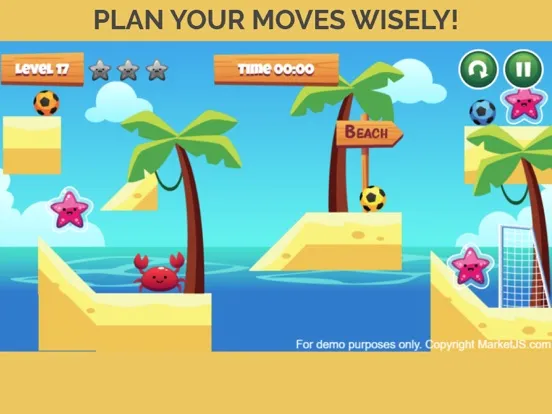 Capturas de pantalla de Mr. Crab - Beach Soccer iPad 