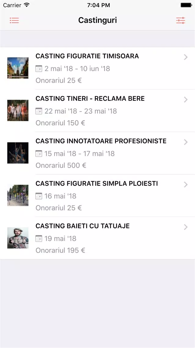 Agentia de Casting Screenshots