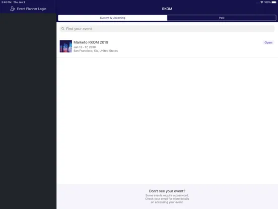 Скриншоты Marketo RKOM iPad 