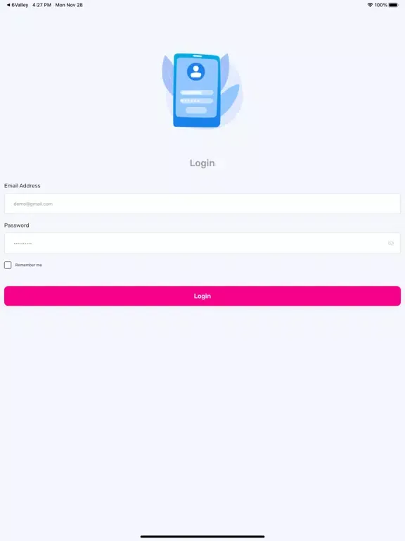 Ảnh chụp màn hình của PaHoy Driver iPad 