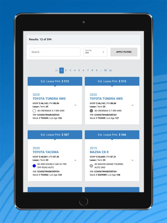 mDrive SYNC iPad  Screenshots