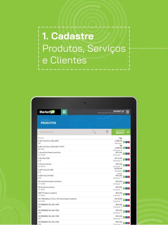 MarketUP ERP iPad 應用截圖