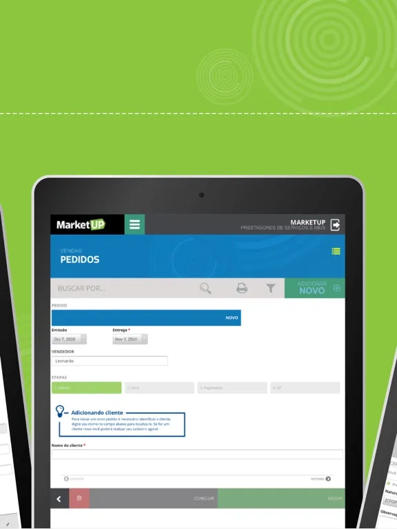 MarketUP ERP iPad 應用截圖