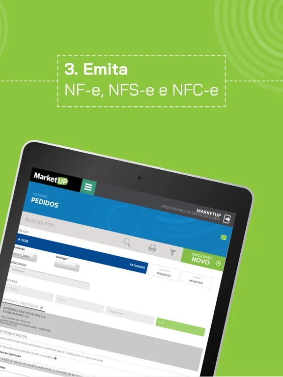 MarketUP ERP iPad 應用截圖