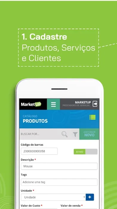 MarketUP ERP應用截圖