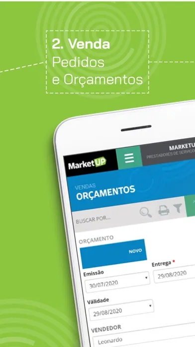 MarketUP ERP應用截圖