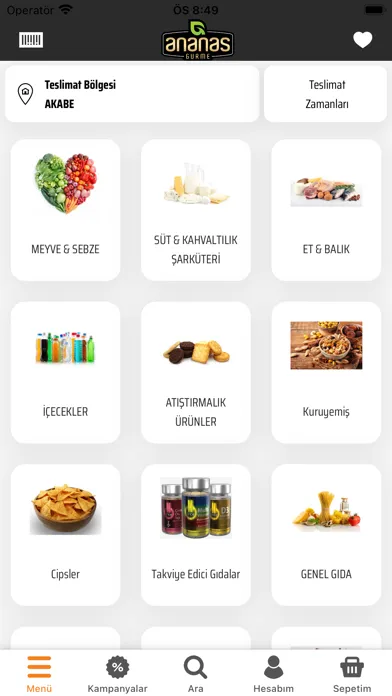 Tangkapan layar Ananas Gurme