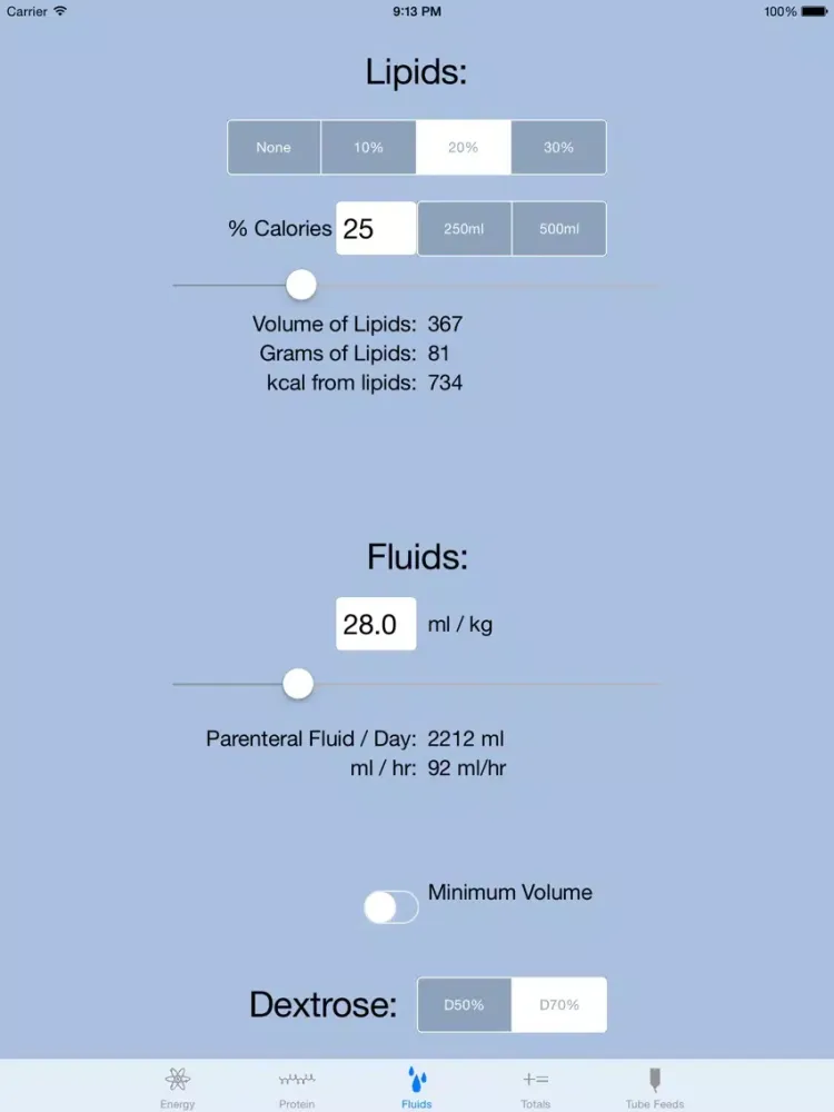 Simple TPN iPad  Screenshots