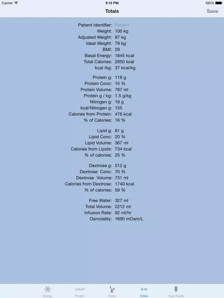 Simple TPN iPad  Screenshots