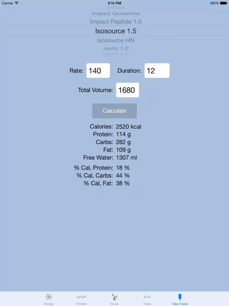 Simple TPN iPad  Screenshots