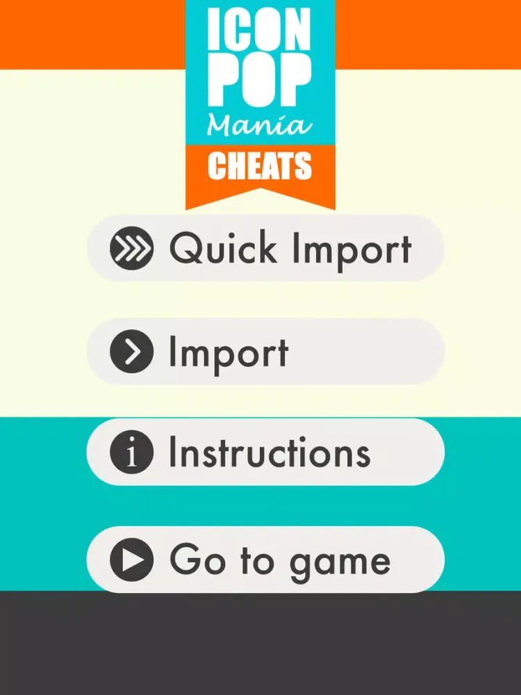 Cheats for Icon Pop Mania iPad  স্ক্রিনশট