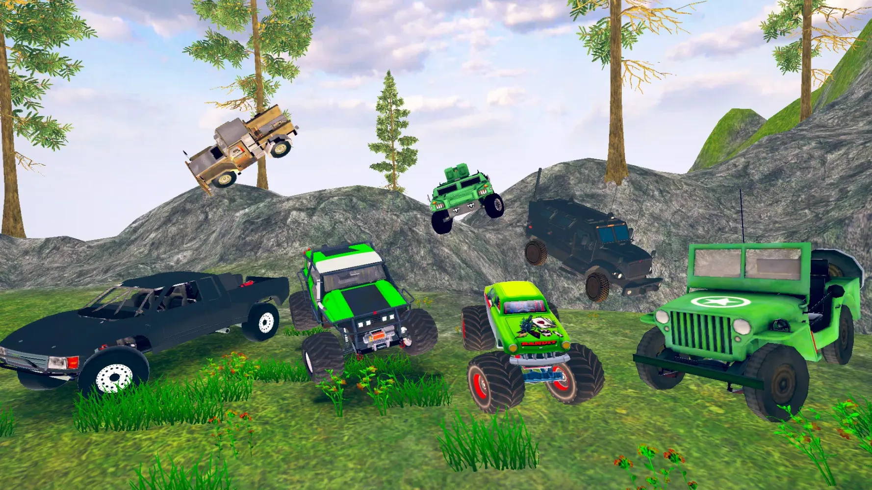 OffRoad 4x4 Mountain Car Drive スクリーンショット
